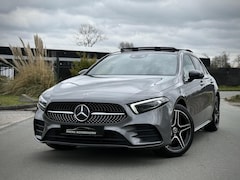 Mercedes-Benz A-klasse - 250 e AMG Panoramadak|Keyless|Night pakket|Multibeam led|Camera|Elektr. verst. stoelen|Sfe