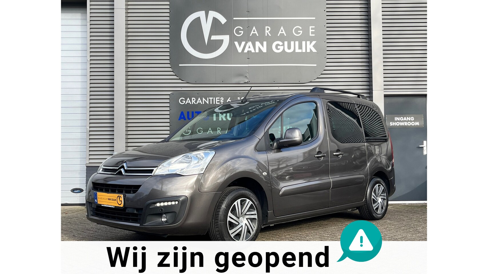 Citroën Berlingo - 1.2 PureTech 110PK Panodak,Navi,Clima,Cruise,Bluetooth,Led,Camera,PdcV+A,Dakrail,Multi-Stu - AutoWereld.nl
