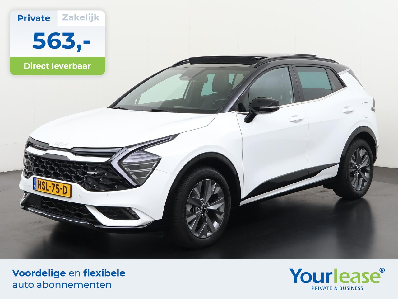 Kia Sportage - 1.6 T-GDi Hybrid GT-Line | All-in 563,- Private Lease | Direct uit voorraad - AutoWereld.nl