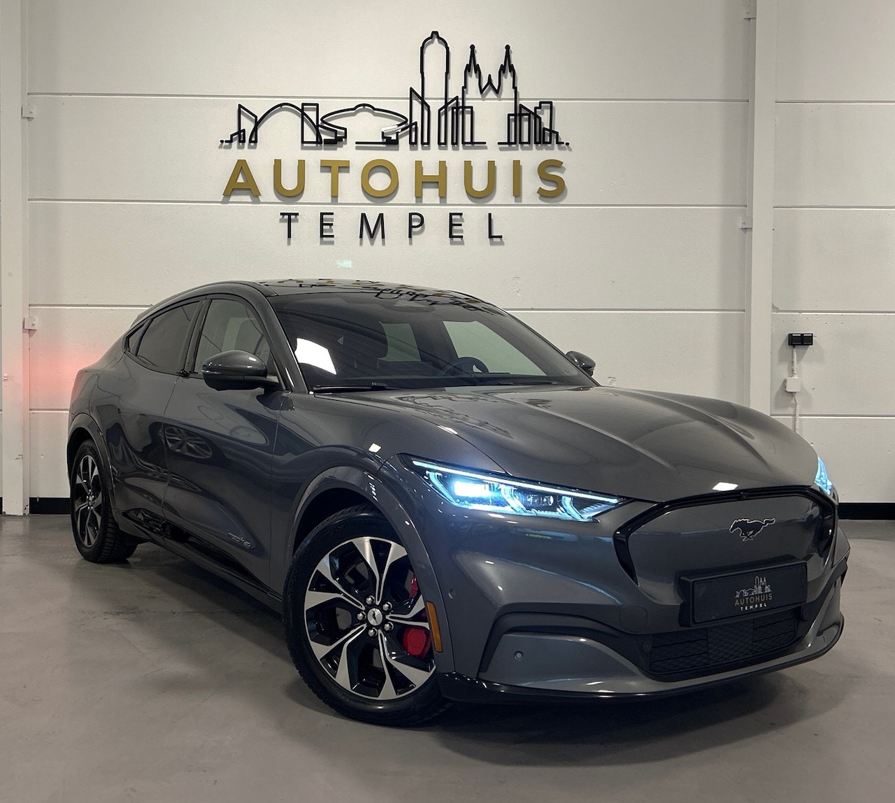 Ford Mustang Mach-E - Extended First Edition AWD 98 kWh Nap 1E Eigenaar 94% SOH Btw Memory 360 Camera Vol - AutoWereld.nl