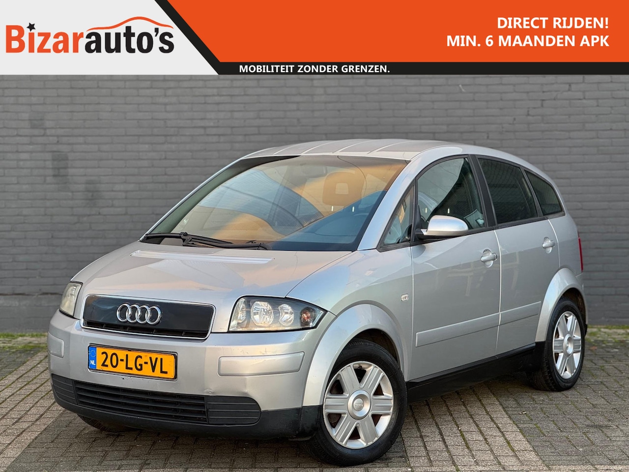 Audi A2 - 1.4 Pro line / Clima / 1 jaar APK / Elec.ramen - AutoWereld.nl