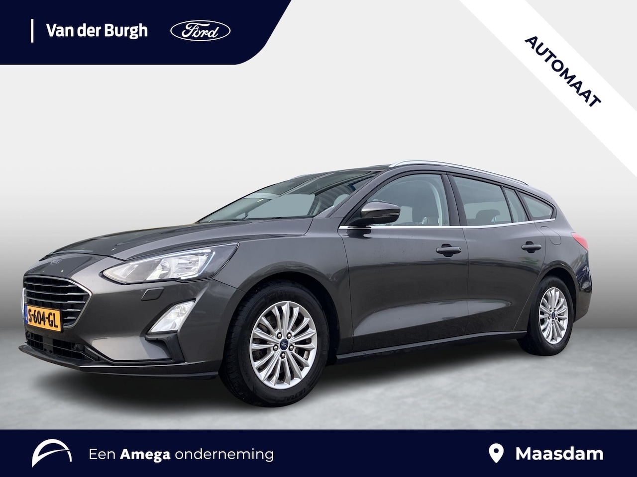 Ford Focus Wagon - Titanium Business 1.0 ECOboost 125pk automaat Trekhaak - WinterPack - automaat - AutoWereld.nl