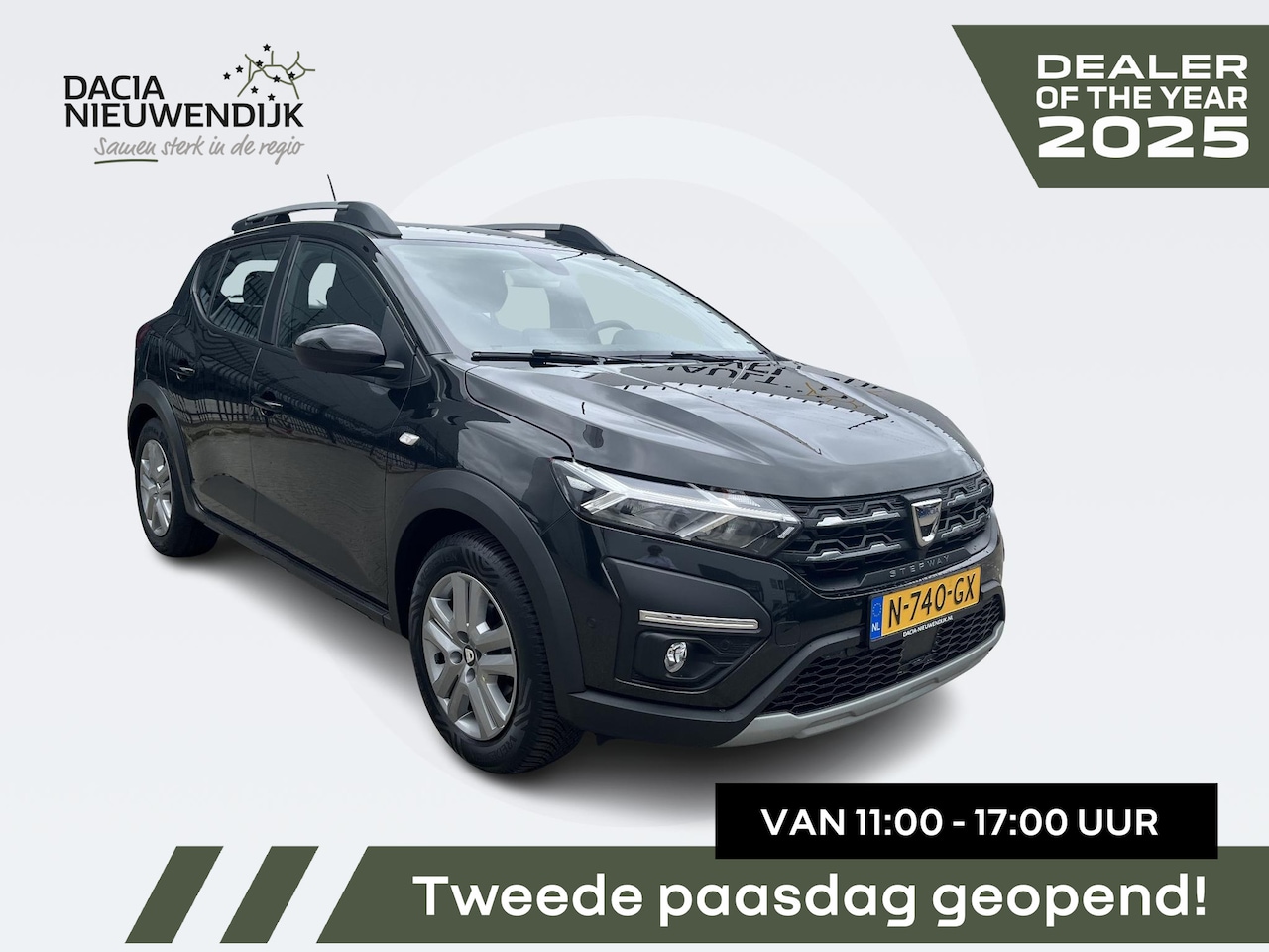 Dacia Sandero Stepway - 1.0 TCe 100 Bi-Fuel Comfort / CAMERA / PARKEERSENSOREN VOOR EN ACHTER / NAVIGATIE / DEALER - AutoWereld.nl