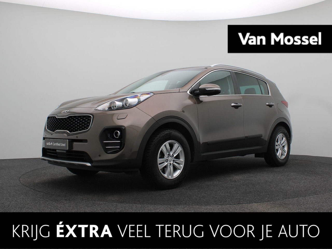 Kia Sportage - 1.6 GDI ExecutiveLine | 1e Eigenaar | Vol-leder | Stoel-/stuurwielverwarming | Stoelverkoe - AutoWereld.nl