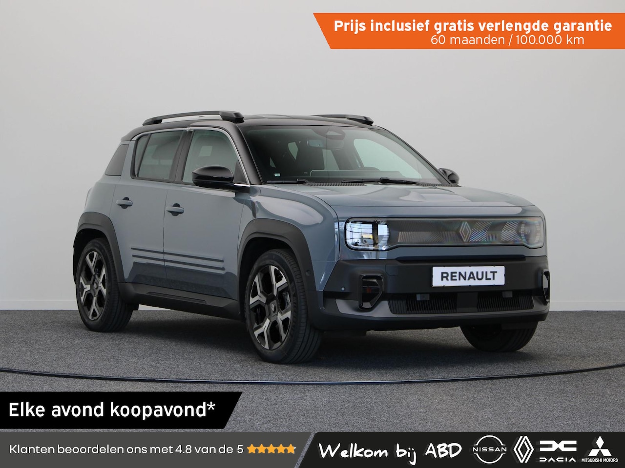 Renault 4 - comfort range techno 52 kWh | Vijf jaar garantie | Stoel- en stuurwielverwarming | All sea - AutoWereld.nl