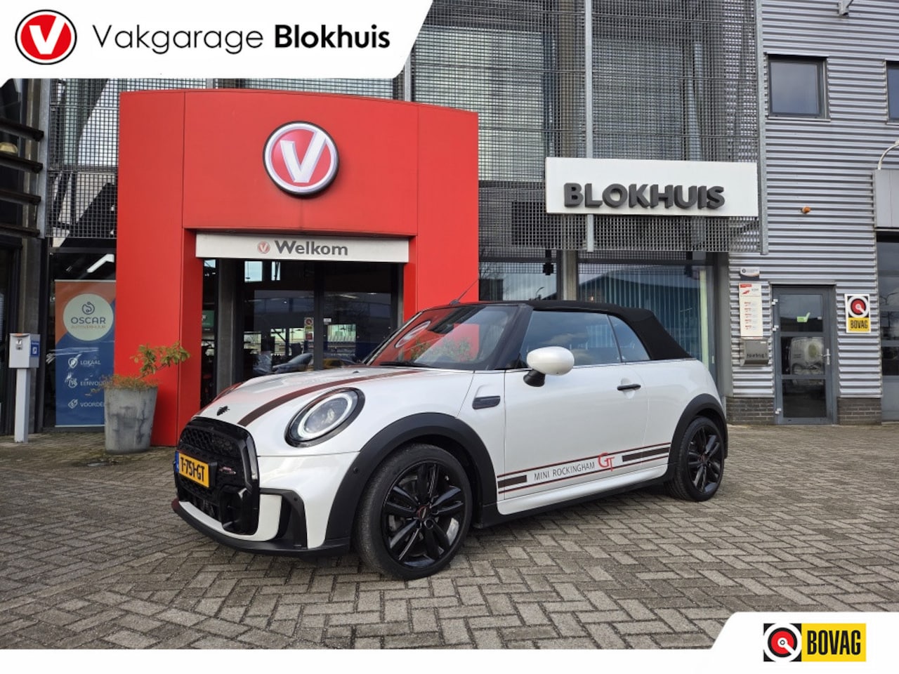 MINI Cabrio - Mini 1.5 A/T Cooper Rockingham GT | JCW-Trim | Camera |Navi | Stoel v - AutoWereld.nl