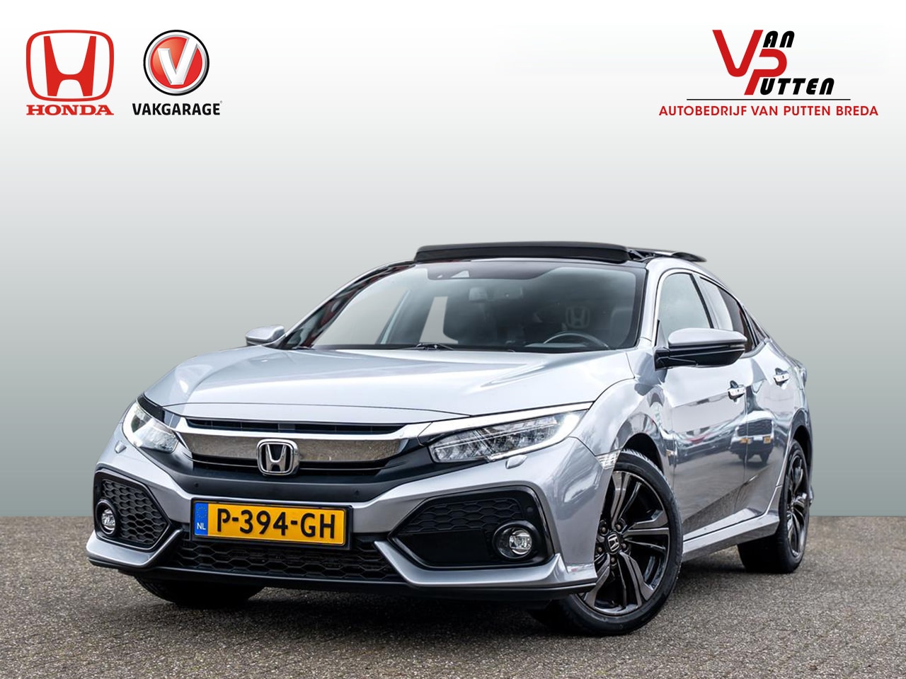 Honda Civic - 1.5 i-VTEC Prestige Automaat | Dealeronderhouden | Panodak | Lederen bekleding | Carplay / - AutoWereld.nl