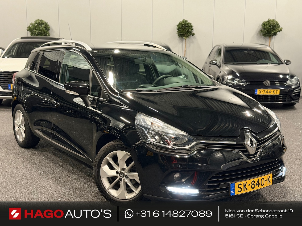 Renault Clio Estate - 0.9 TCe Limited 2E-EIG!/LED/NAVI/KEYLESS/CRUISE/PDC/MULTIMEDIA - AutoWereld.nl