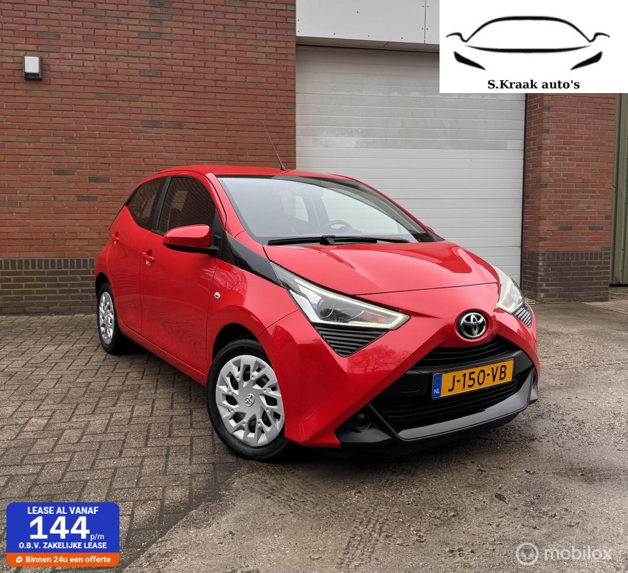 Toyota Aygo - 1.0 VVT-i x-play limited 1.0 VVT-i x-play limited - AutoWereld.nl