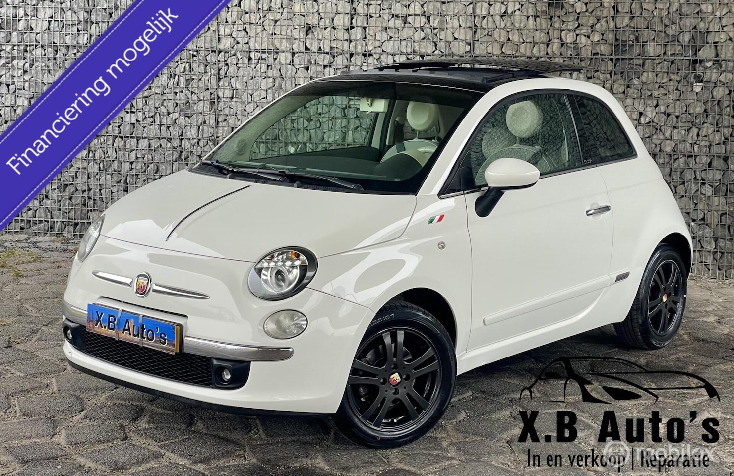 Fiat 500 Abarth - 1.4 Lounge |PANO|AIRCO|LED|LM|ABARTH PAKKET| - AutoWereld.nl