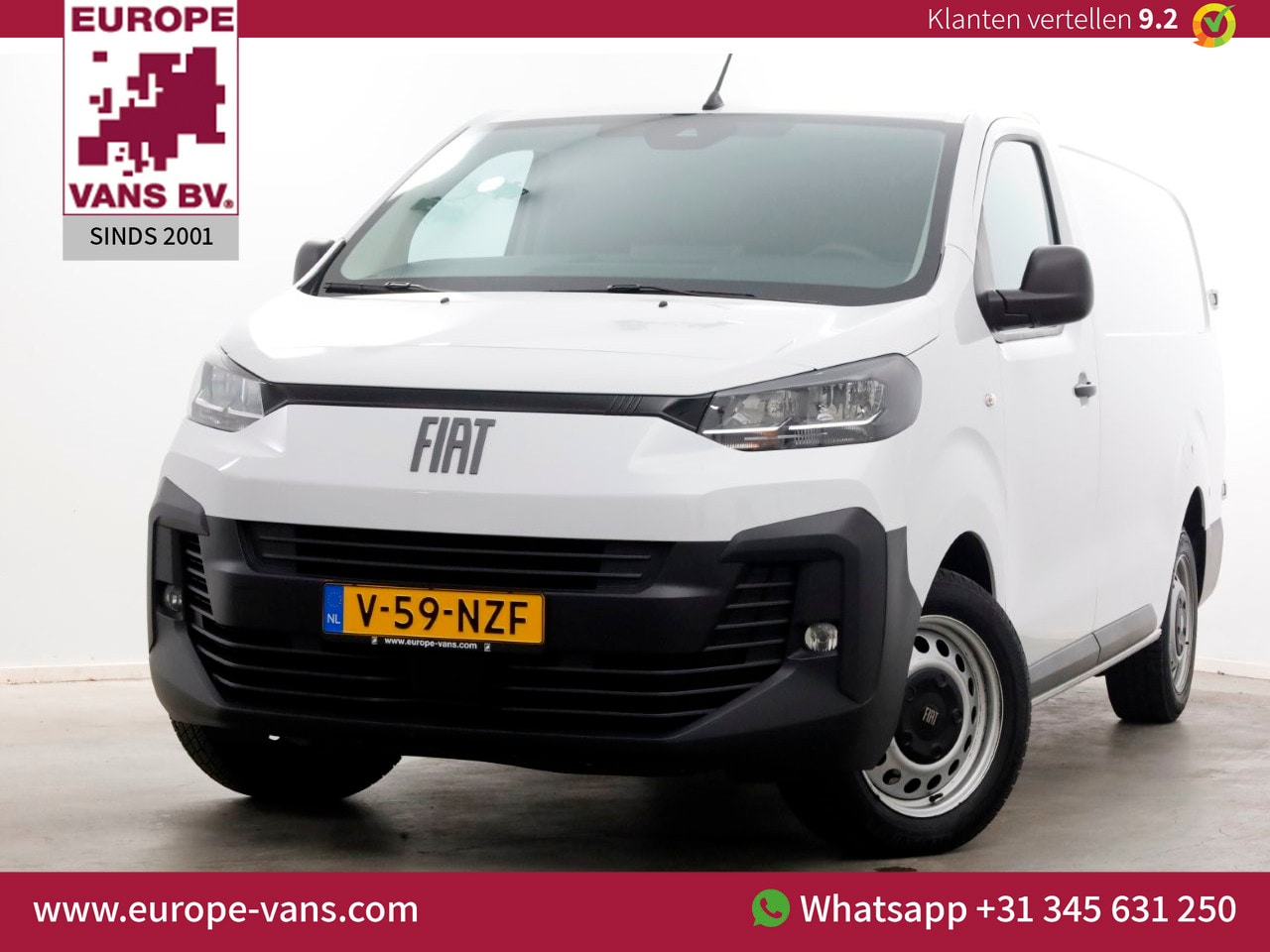Fiat Scudo - 2.0 Diesel 145pk Automaat L3 Airco/Navi/Camera 09-2024 - AutoWereld.nl