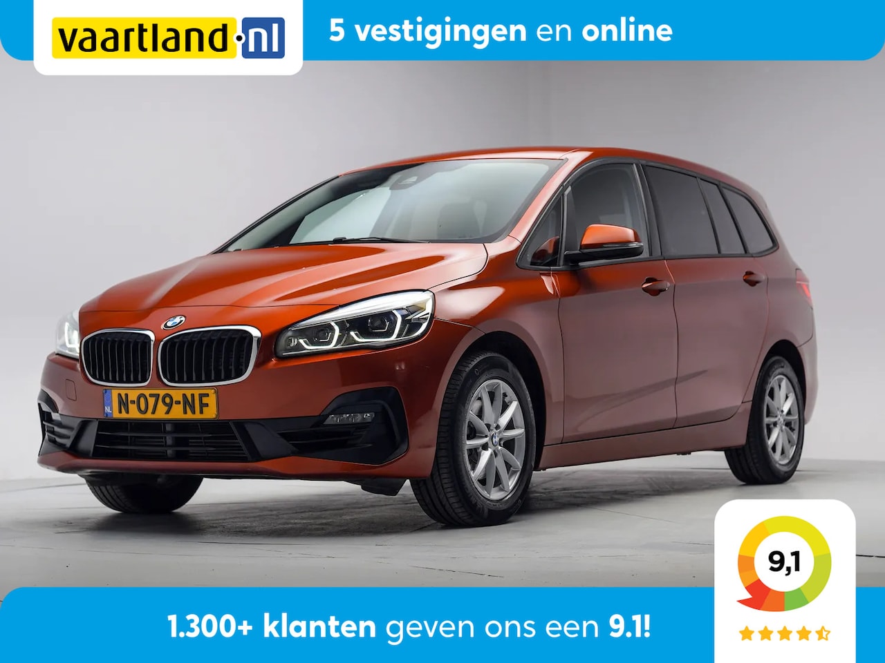 BMW 2-serie Gran Tourer - 216i Business Edition 7p. [ Head-up Navi.proff LED ] - AutoWereld.nl