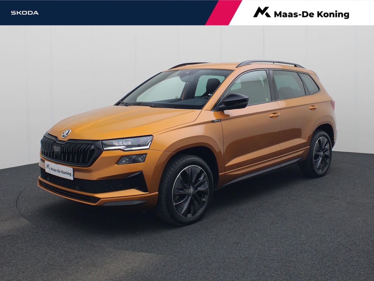 Skoda Karoq - 1.5TSI/150PK ACT Sportline DSG · Navigatie · Trekhaak · Apple/Android Car Play · Camera · - AutoWereld.nl