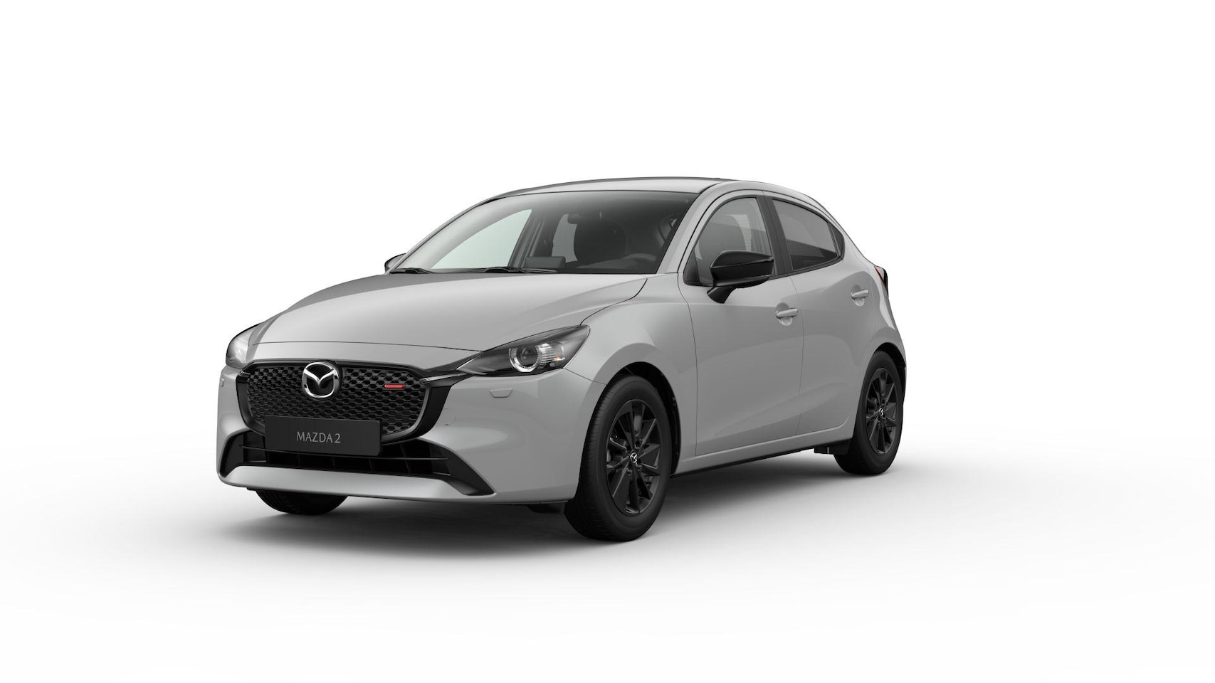 Mazda 2 - SKYACTIV-G 90 Homura | 16-inch lichtmetalen velgen, Black | 8-inch LCD touchscreen kleuren - AutoWereld.nl