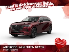 Mazda CX-80 - e-Skyactiv PHEV Homura Plus | 12, 3-inch TFT-kleurendisplay met bediening via centrale HMI