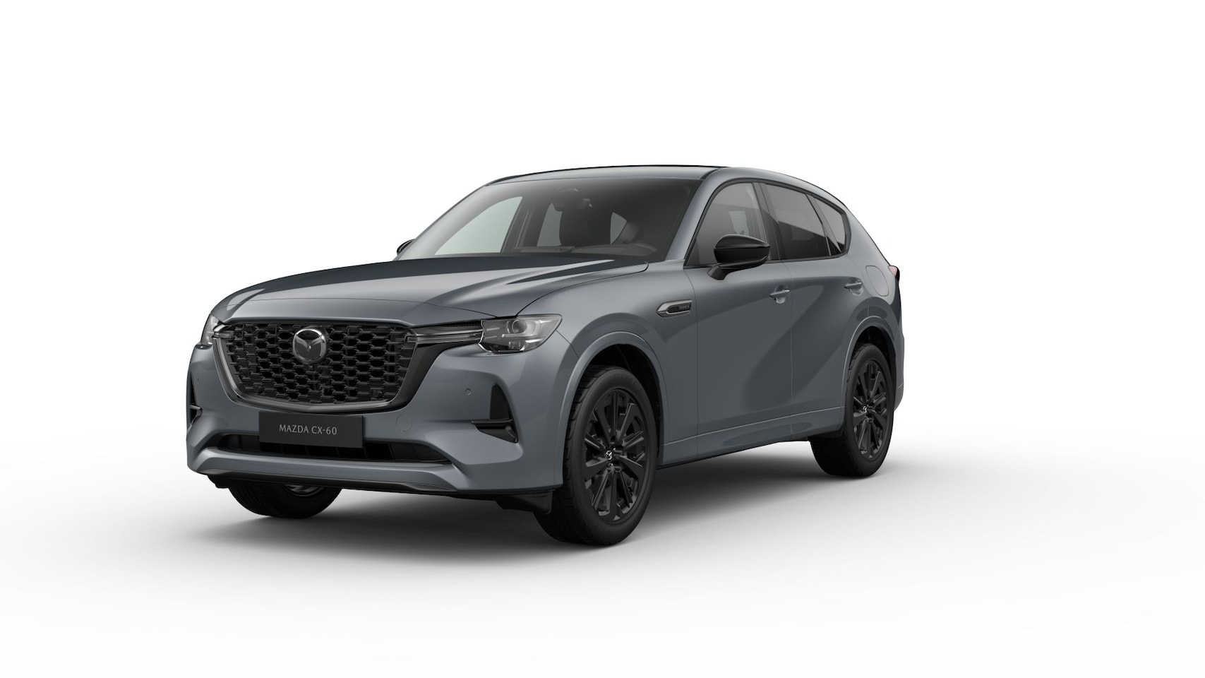 Mazda CX-60 - e-Skyactiv PHEV Homura Plus - Zwart Nappa Leder | 12,3-inch TFT-kleurendisplay met bedieni - AutoWereld.nl