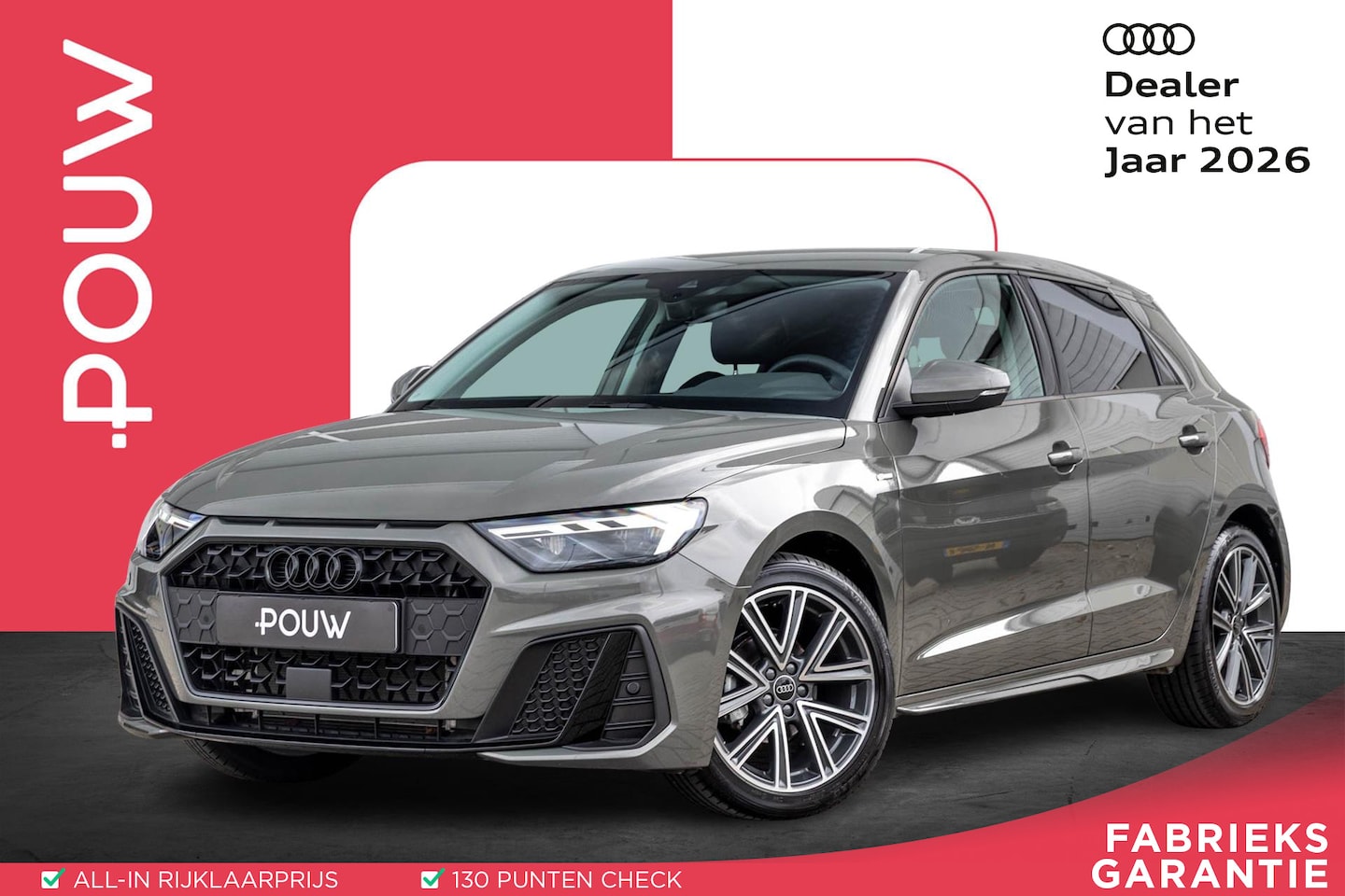 Audi A1 Sportback - 25 TFSI 95pk S-tronic S edition | SONOS | Adaptive cruise control | Stoelverwarming - AutoWereld.nl