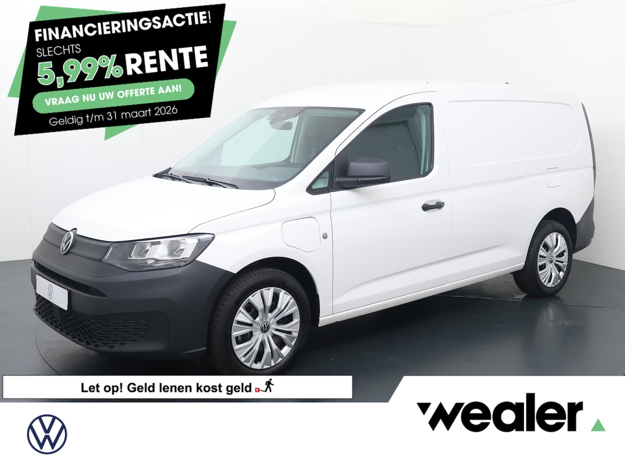 Volkswagen Caddy Cargo Maxi - 1.5 eHybrid 85 DSG | 150 PK | Climate control | Cruise control | Apple Carplay/Android Aut - AutoWereld.nl