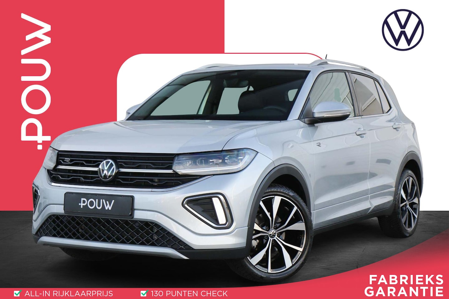 Volkswagen T-Cross - 1.5 TSI 150pk DSG R-Line | Navigatie | Achteruitrijcamera | Stoelverwarming | 18" Velgen - AutoWereld.nl