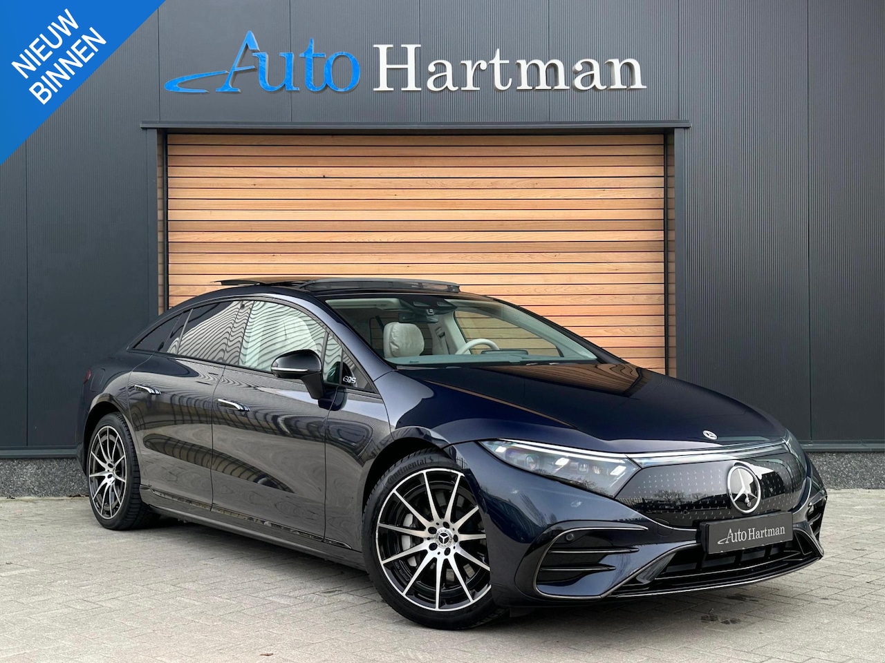 Mercedes-Benz EQS - 450+ AMG 108 kWh MASSAGE|HEAD-UP|PANO|STOELVENTILATIE|ACC - AutoWereld.nl