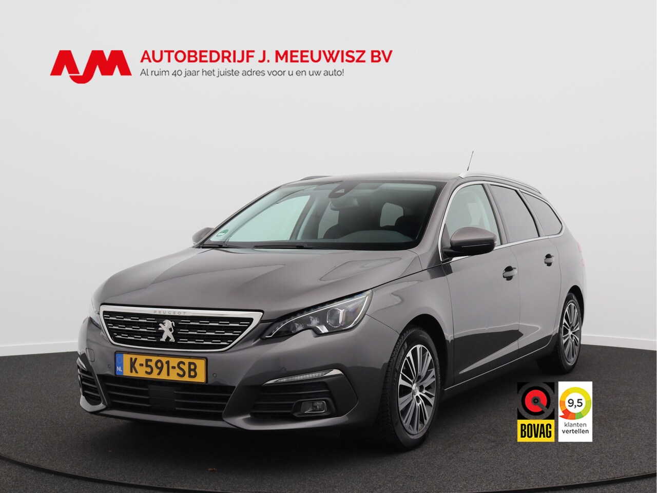 Peugeot 308 SW - 1.2 PureTech Blue Lease Allure/ lage km/ zeer mooi! - AutoWereld.nl