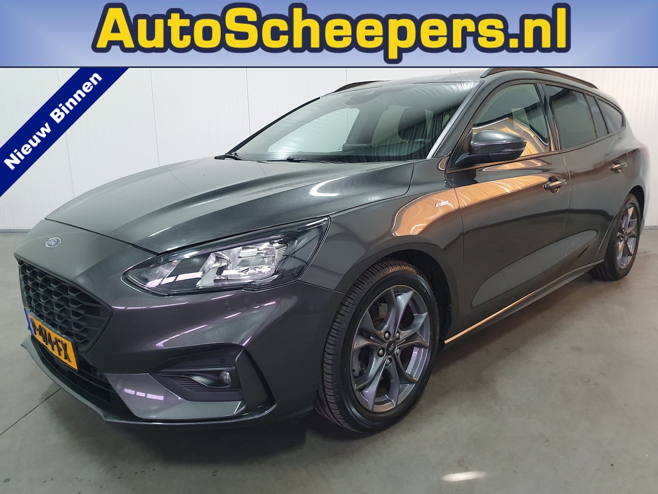 Ford Focus Wagon - 1.0 EcoBoost Hybrid ST Line Business NAVI/LED/KEYLESS/LMV/STOELVERW - AutoWereld.nl
