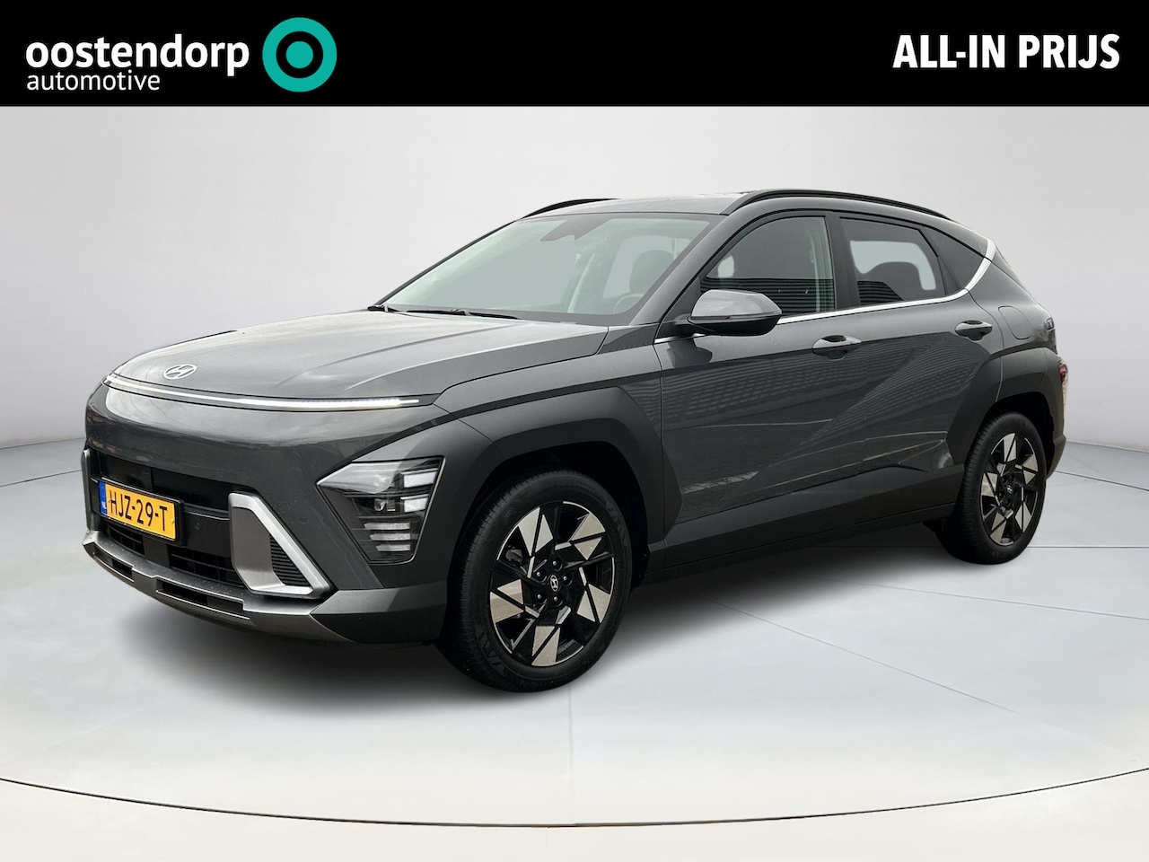 Hyundai Kona - 1.6 GDI HEV Comfort Smart |Trekhaak| Climate / Cruise Control | Navigatiesysteem | Achteru - AutoWereld.nl
