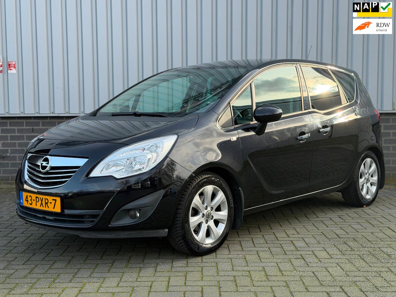 Opel Meriva - 1.4 Turbo Cosmo |Airco|CruiseCtrl|Bluetooth|Trekhaak| - AutoWereld.nl