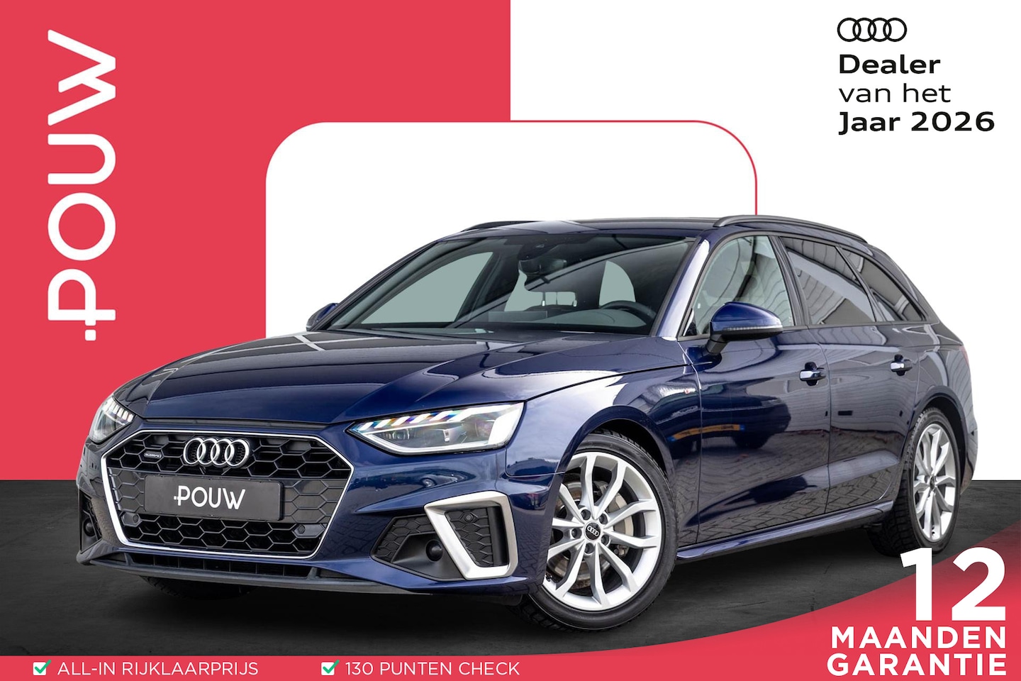 Audi A4 Avant - 40 TDI 204pk quattro S edition | B&O audio| Stoel/stuurverwarming | Akoestisch glas - AutoWereld.nl