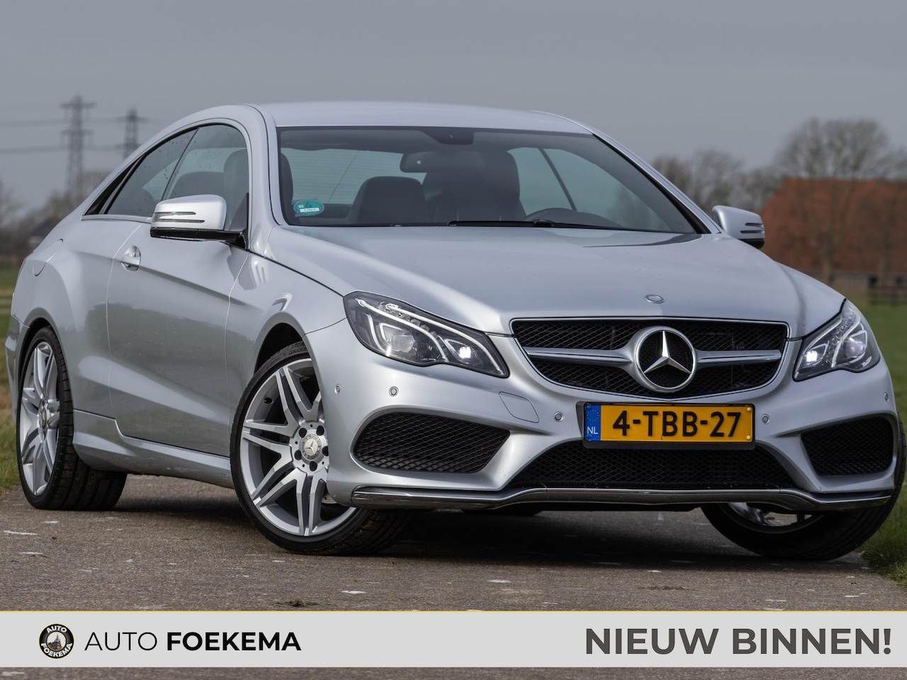 Mercedes-Benz E-klasse Coupé - 200 Ambition AMG LED 19" Schakelflippers - AutoWereld.nl