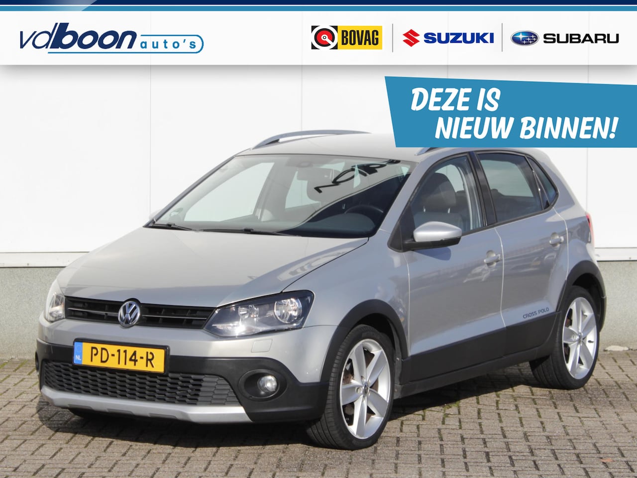 Volkswagen Polo - 1.4-16V Cross | Carplay / Android Auto | Cruise | Airco - AutoWereld.nl