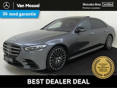 Mercedes-Benz S-klasse - 580 e Lang AMG Line /Panoramadak /HUD /Burmester 3D /Rijassistentiepakket /Achterasbesturi