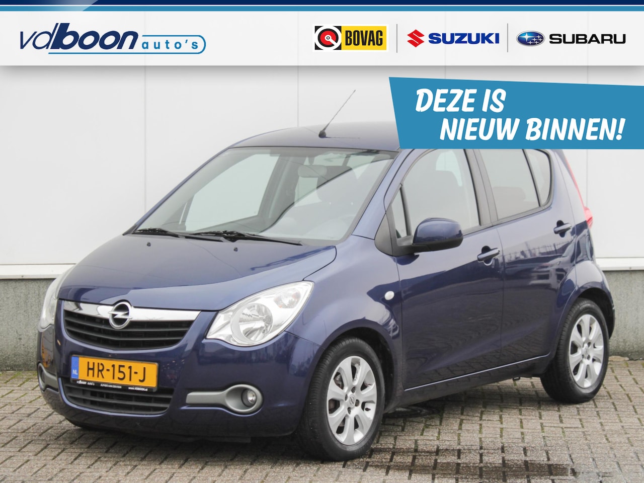 Opel Agila - 1.2 Edition Automaat | Airco | Park sens | Lm-Velgen - AutoWereld.nl