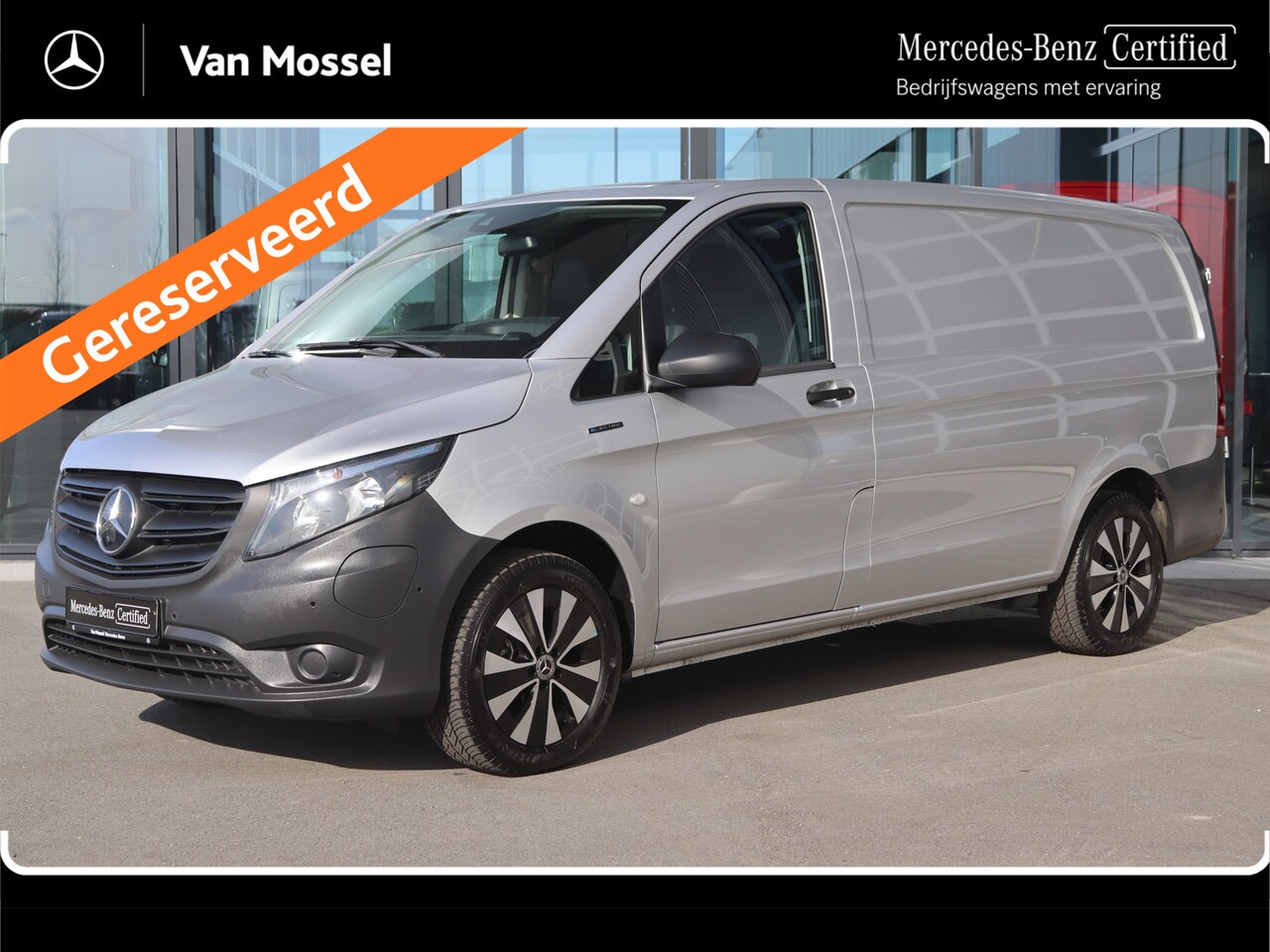 Mercedes-Benz eVito - L2 66 kWh | NAVI/AIRCO/CAMERA//LMV | Certified - AutoWereld.nl