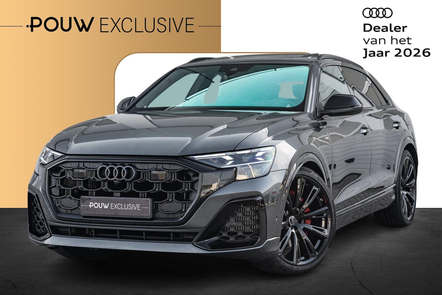 Audi Q8 - 60 TFSIe 490pk quattro Pro Line S Competition | B&O 3D | Panoramadak | Trekhaak - AutoWereld.nl