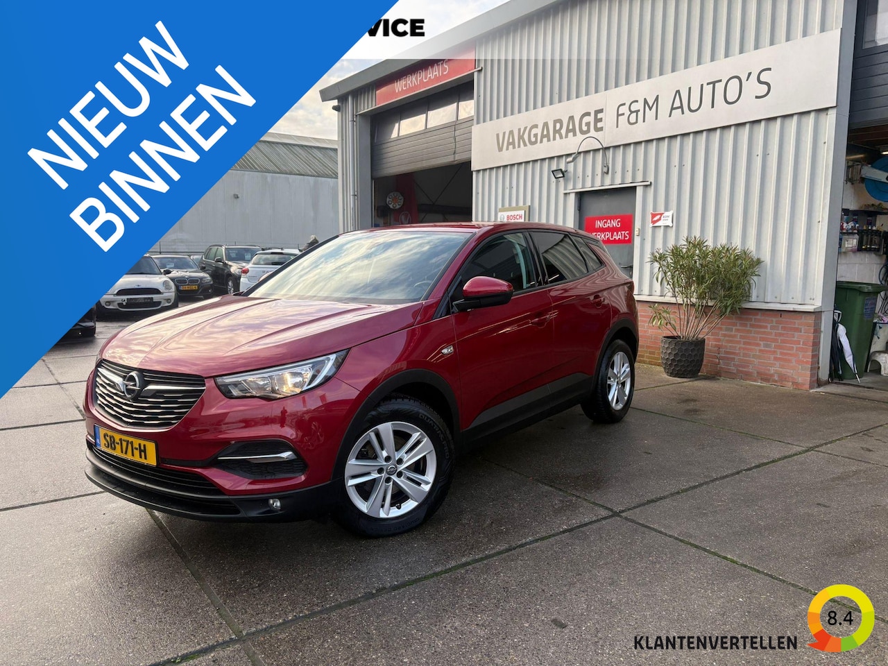 Opel Grandland X - 1.2 Turbo Online Edition 1.2 Turbo Online Edition - AutoWereld.nl