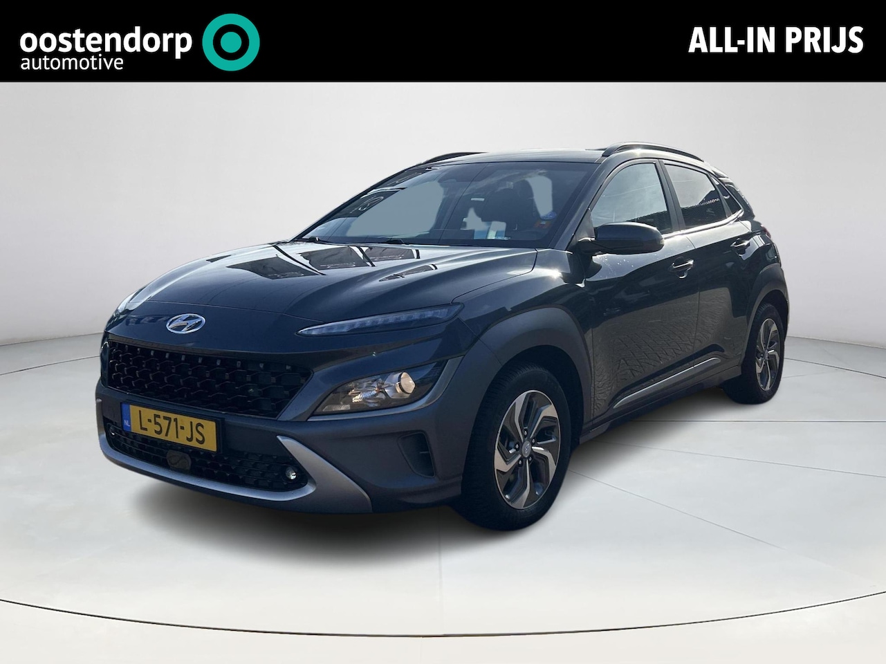 Hyundai Kona - 1.6 GDI HEV Fashion | Trekhaak | HUD | Rijklaarprijs ! - AutoWereld.nl
