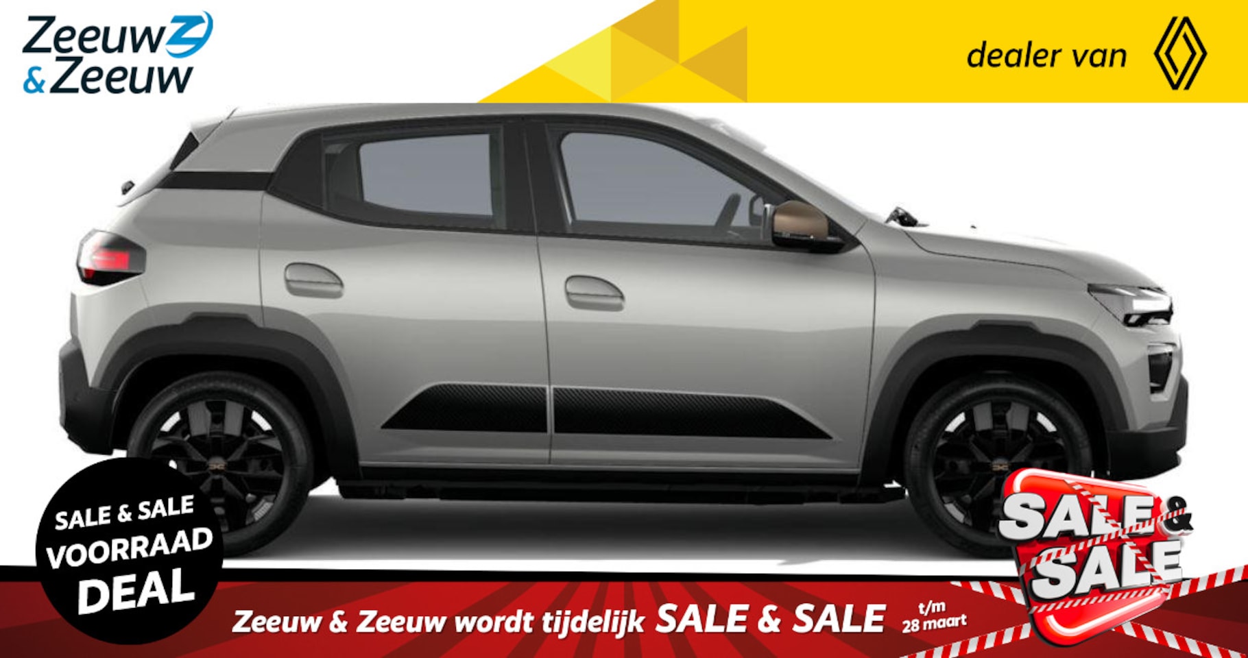 Dacia Spring - (ANWB Private Lease Actie v.a. € 284,-) Extreme 100 | GOEDKOOPSTE ELEKTRISCHE AUTO IN NL | - AutoWereld.nl
