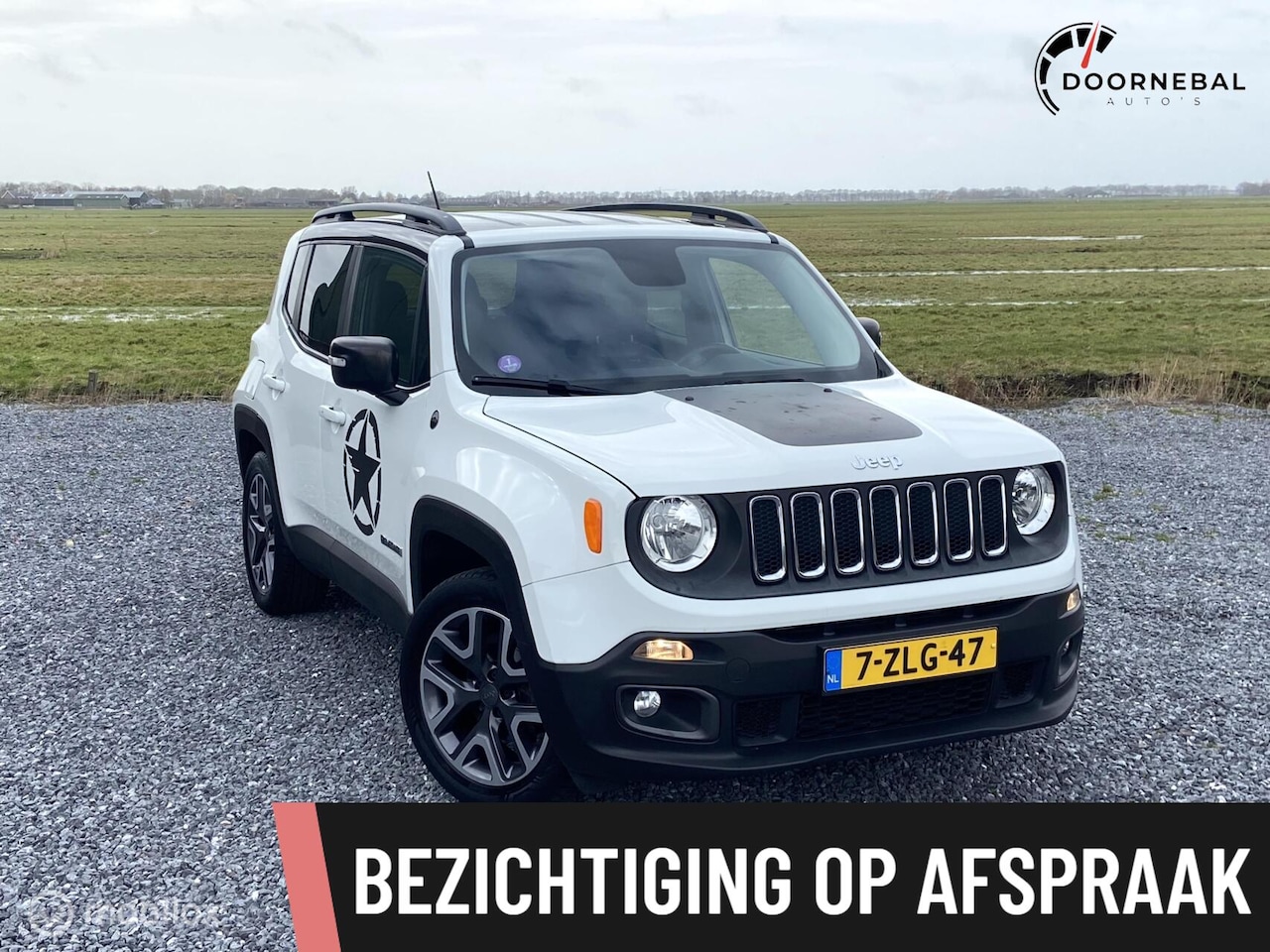 Jeep Renegade - 1.4 MultiAir Opening Edition / STOER / LEDER ! - AutoWereld.nl