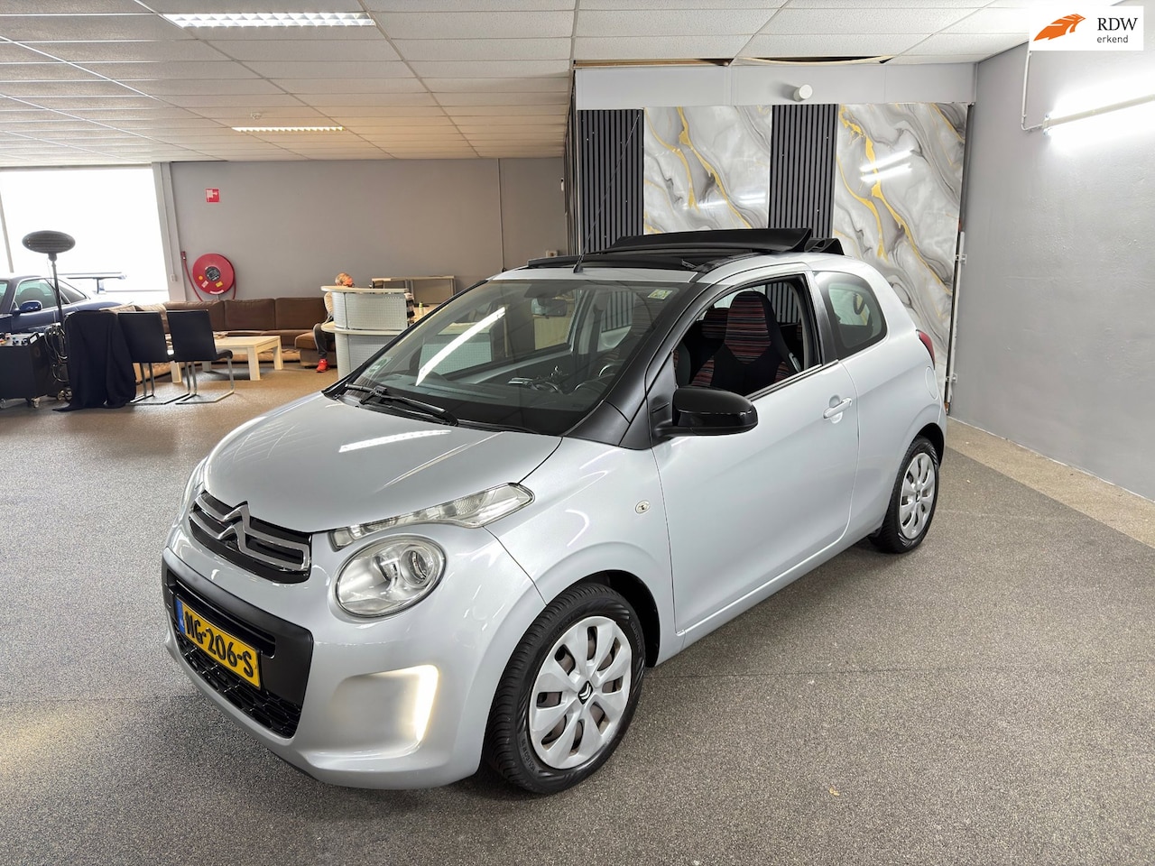 Citroën C1 - 1.0 e-VTi Airscape Feel Apk Nieuw,Airco,Cruise control,Bluetooth,Led-Verlichting,N.A.P,Top - AutoWereld.nl