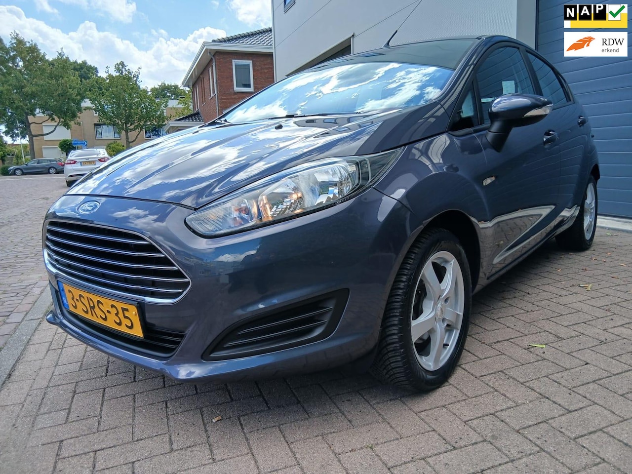 Ford Fiesta - 1.0 /Airco/AUX/2e eigenaar/Goed onderhouden/Start-stop/Elek-pakket - AutoWereld.nl