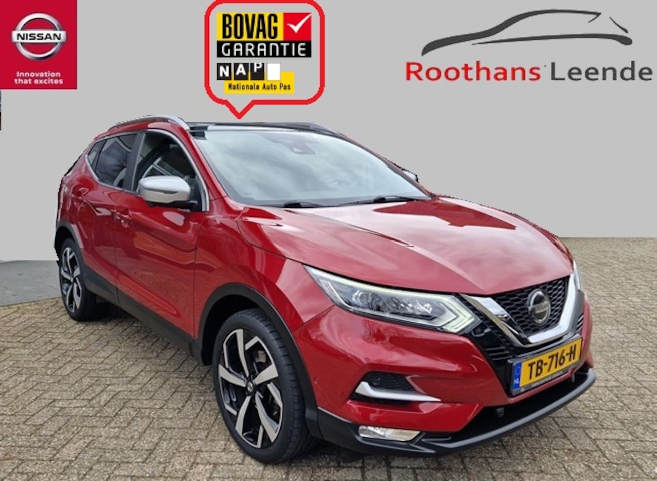 Nissan Qashqai - 1.2 115pk DIG-Turbo XTronic A/T Tekna+ - AutoWereld.nl