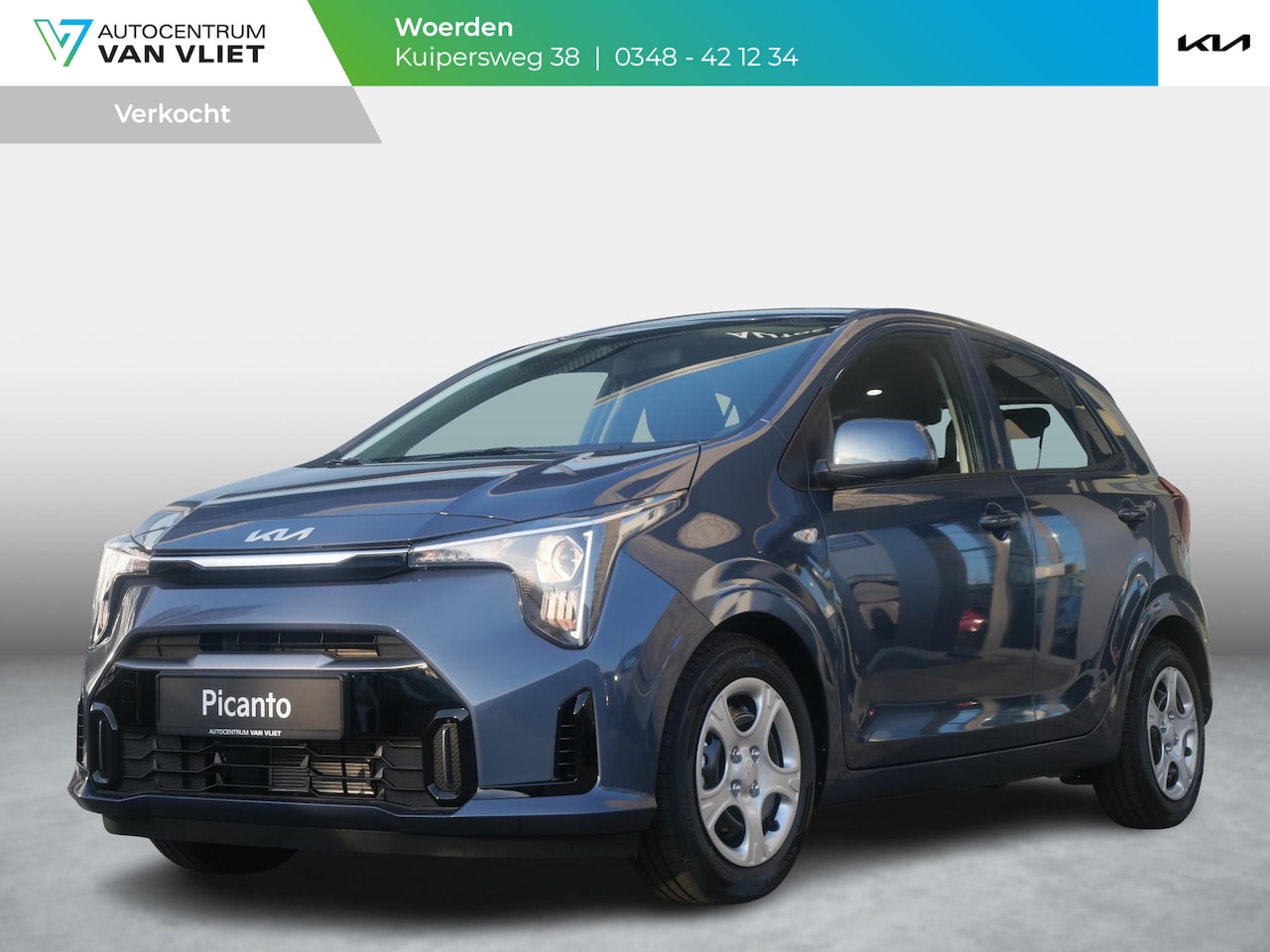 Kia Picanto - 1.0 GDi DynamicLine | Navi | Airco | Cruise | Camera | Carplay - AutoWereld.nl
