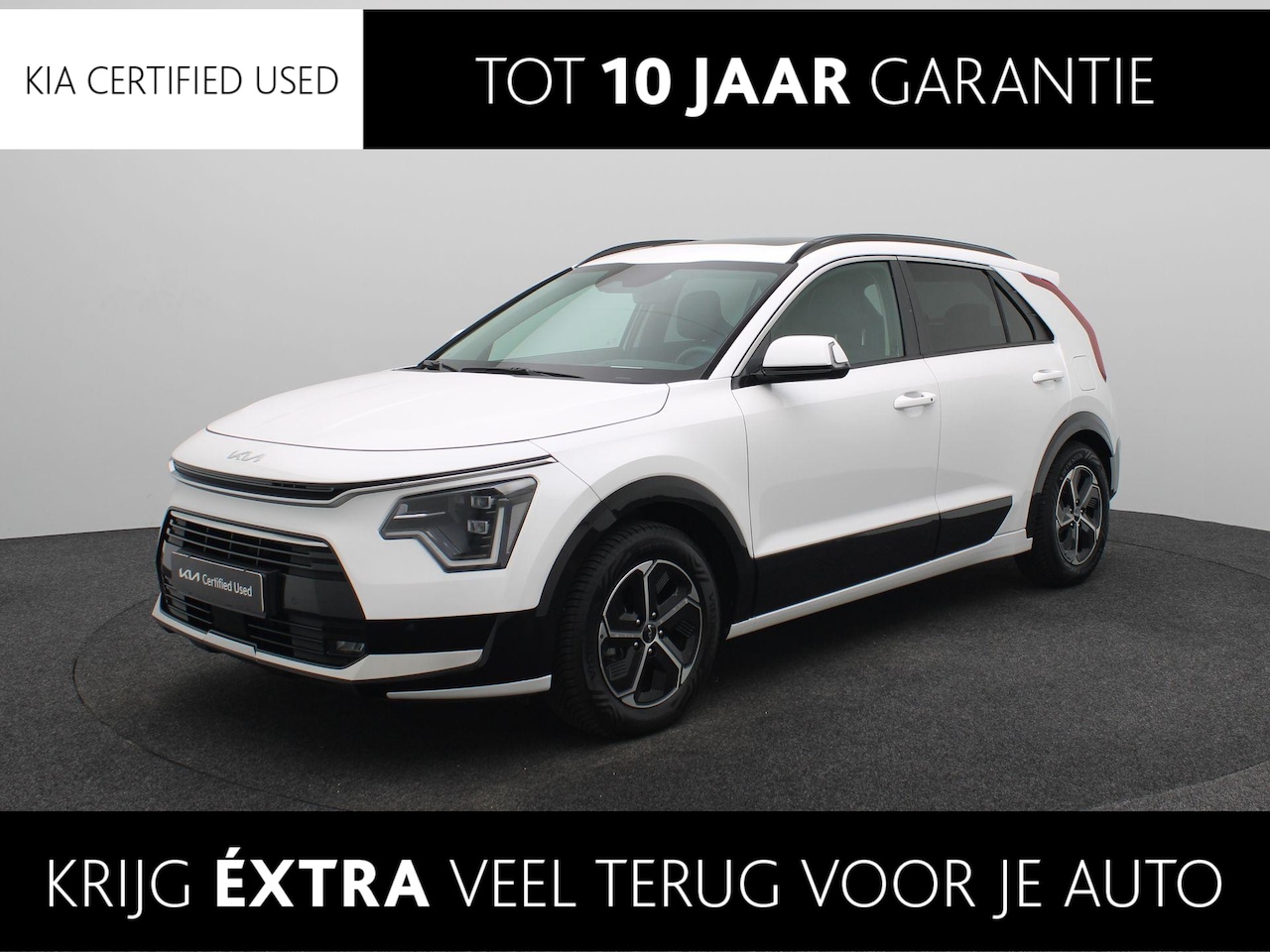 Kia Niro - 1.6 GDi Hybrid DynamicPlusLine | All-Seasons | Trekhaak | Full LED | Climate Control | Sto - AutoWereld.nl