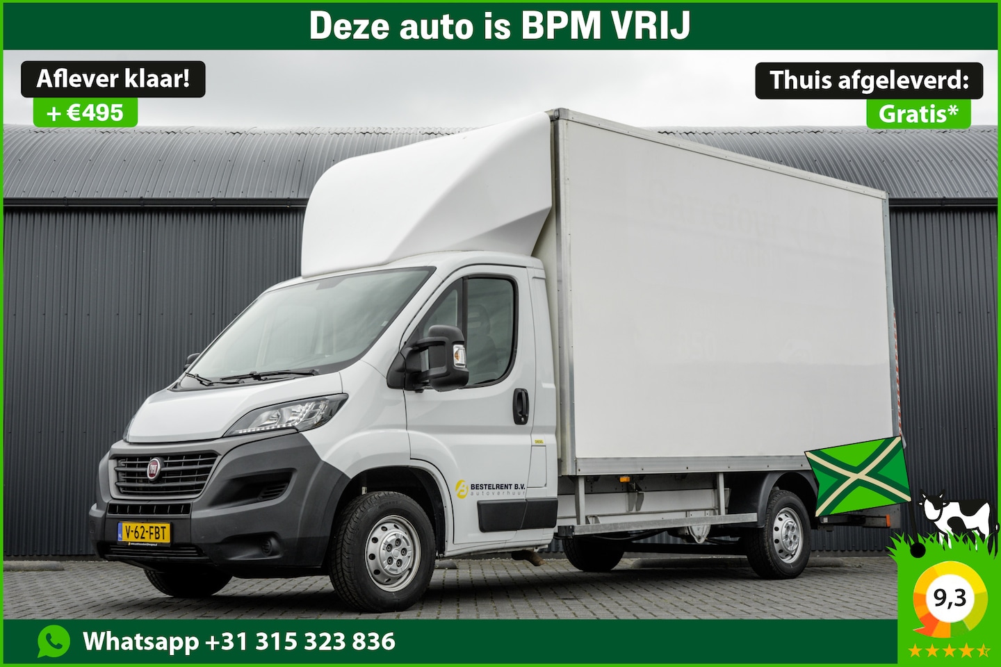 Fiat Ducato - **2.3 MultiJet | Bakwagen met Laadklep | Euro 6 | 141 PK | Cruise | Camera | Airco | Navig - AutoWereld.nl