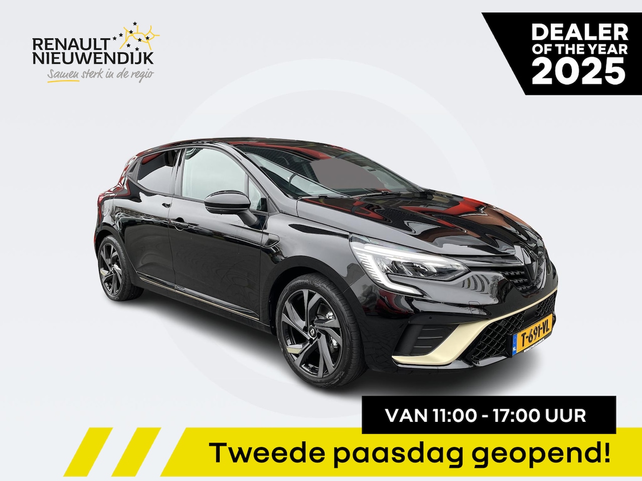 Renault Clio - 1.6 E-Tech Hybrid 145 E-Tech Engineered / ACHTERUITRIJCAMERA / PARKEERSENSOREN / CRUISE CO - AutoWereld.nl