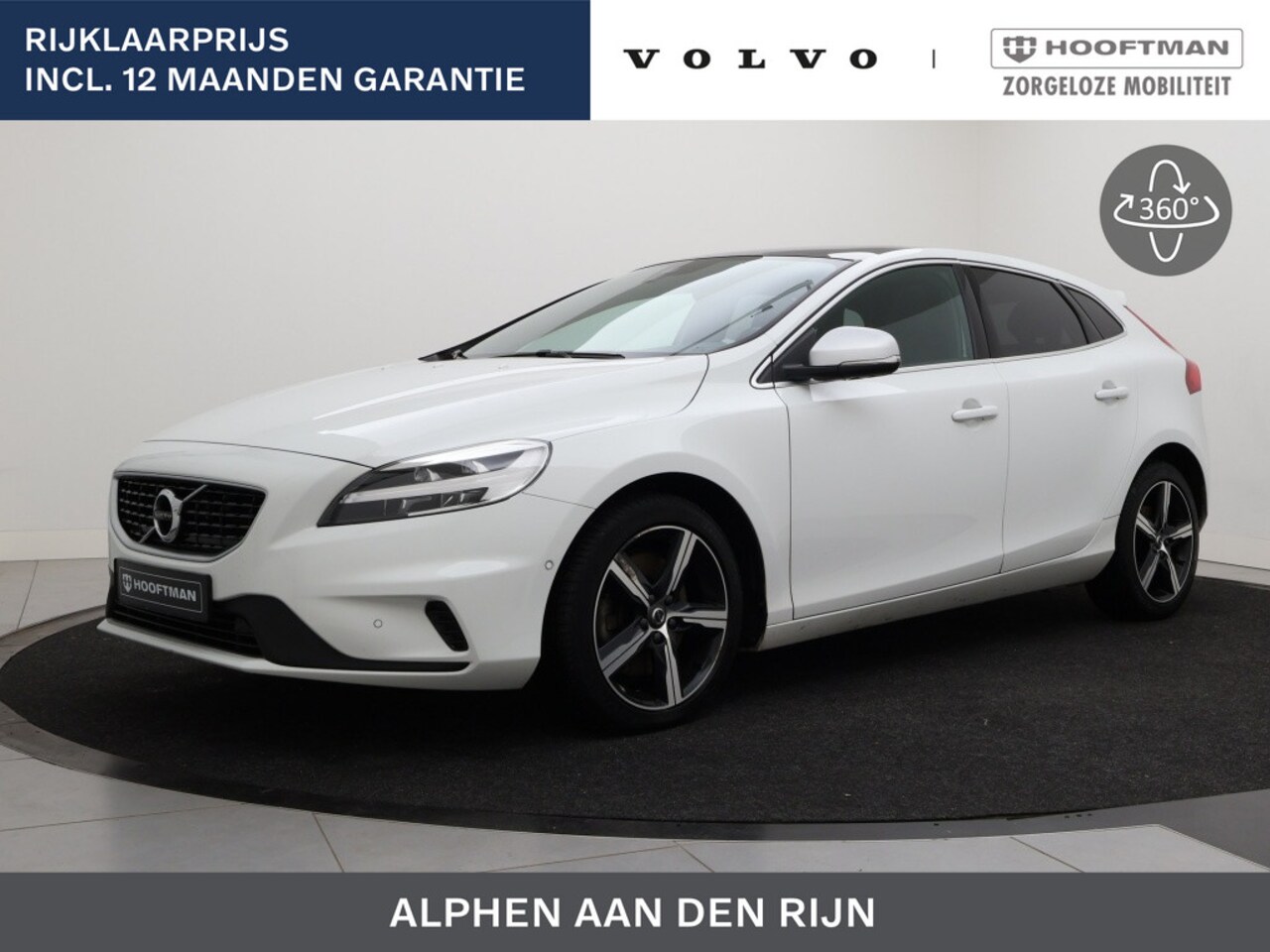 Volvo V40 - T3 AUT(6) POLAR+ SPORT PANORAMADAK HARMAN KARDON KEYLESS CAMERA - AutoWereld.nl