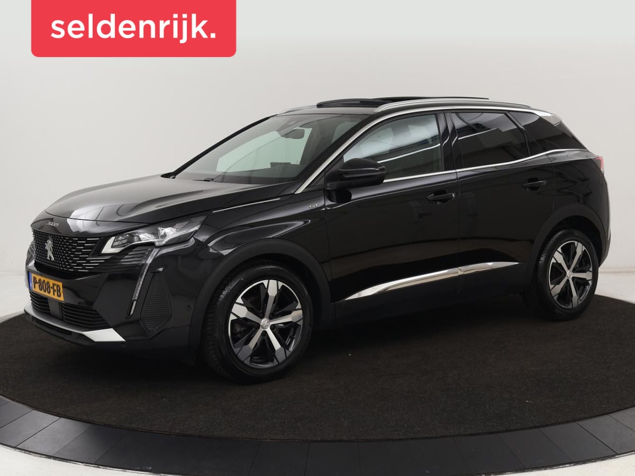 Peugeot 3008 - 1.6 PureTech GT | Panoramadak | Stoelverwarming | Massage | 360 Camera | Carplay | Adaptiv - AutoWereld.nl