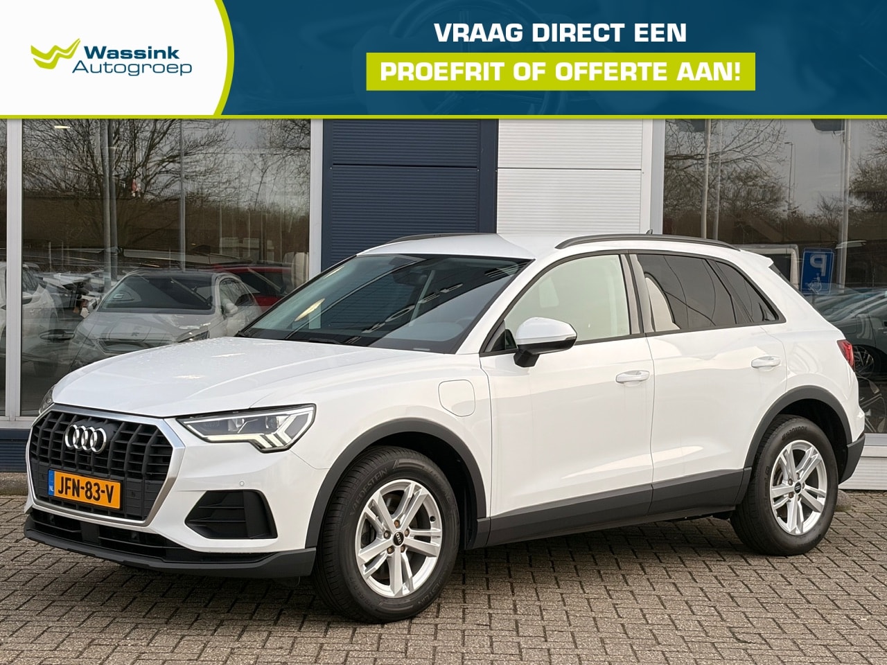 Audi Q3 - 45 TFSI 245pk PHEV S-tronic Automaat | Navigatie | Camera | Elektrisch verstelbare stoelen - AutoWereld.nl