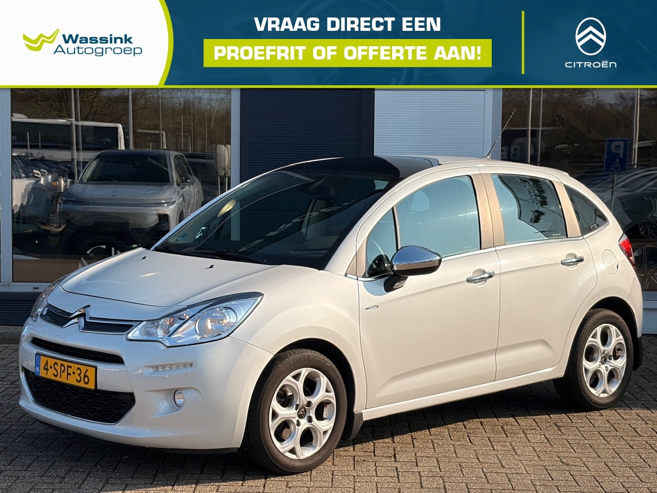 Citroën C3 - 1.6 VTi 120pk Aut. Exclusive | Automaat | Climate Control | Bluetooth | Cruise Control | N - AutoWereld.nl